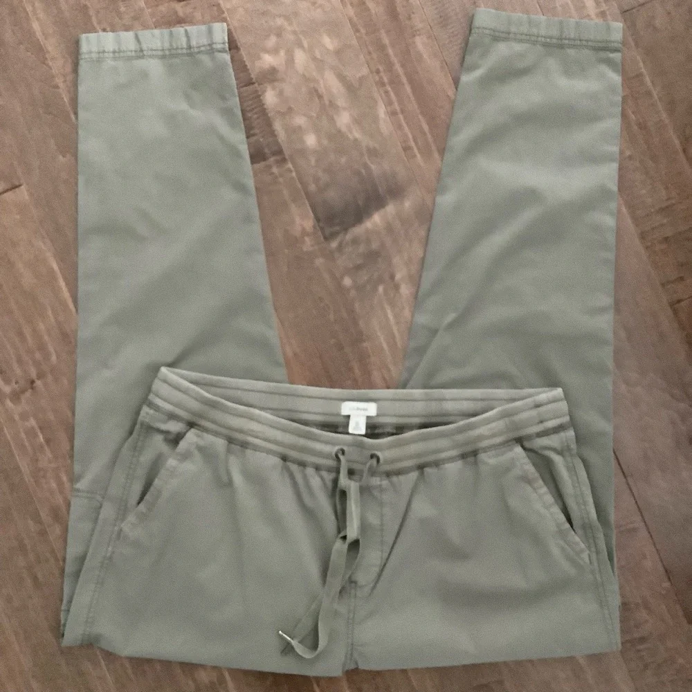 L.L. Bean 505027 Stretch Ripstop Olive Pull On Pants, Size XL Reg - Picture 4 of 9